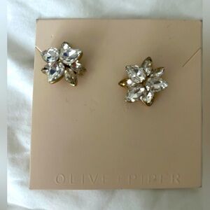 Olive and piper floral earrings